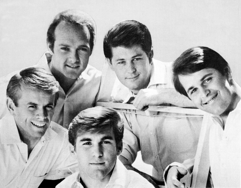 The+Beach+Boys%2C+pictured+1965.+The+sixth+member%2C+Bruce+Johnston%2C+is+not+pictured.