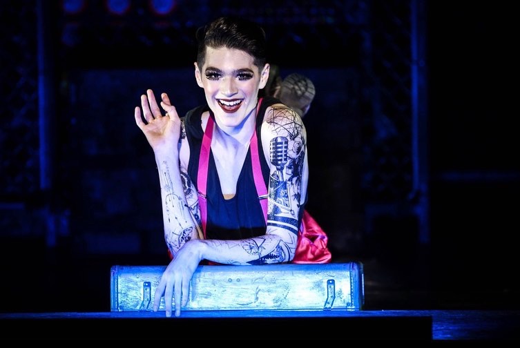 Greyson Taylor, in a production of Cabaret in South Carolina 