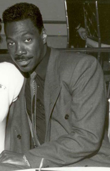 A picture of Eddie Murphy, the lead of The Distinguished Gentleman