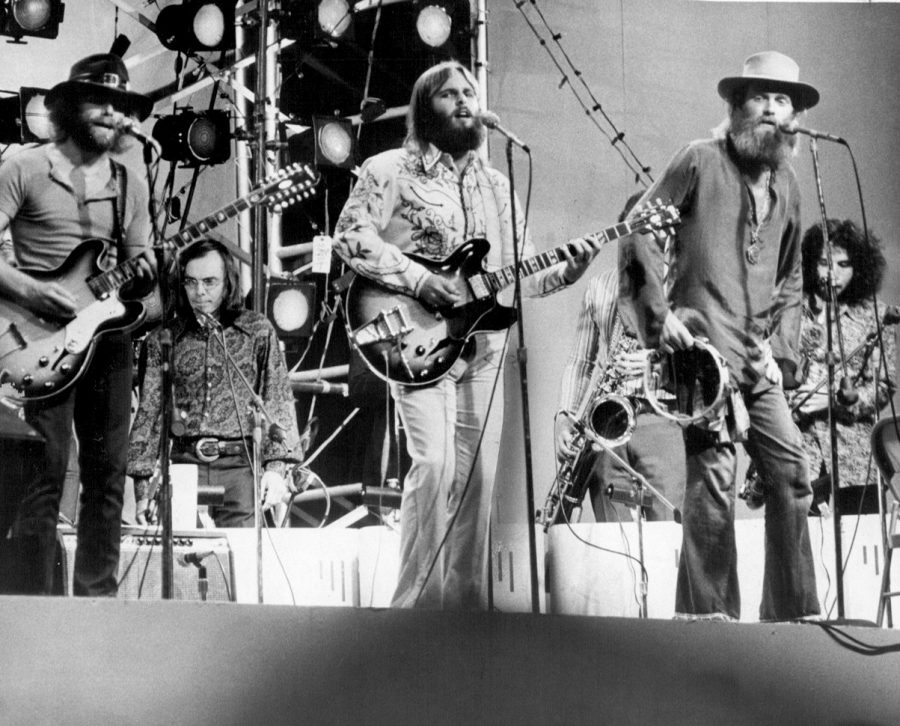 The Beach Boys in 1971, this concert is depicted for a few minutes in the film.
