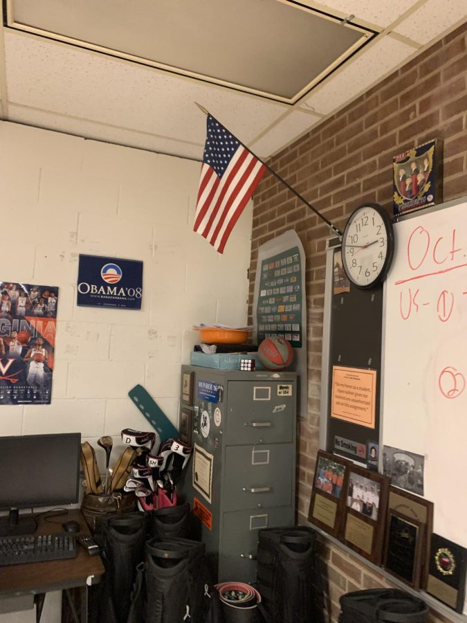 Mr. OGradys classroom flag