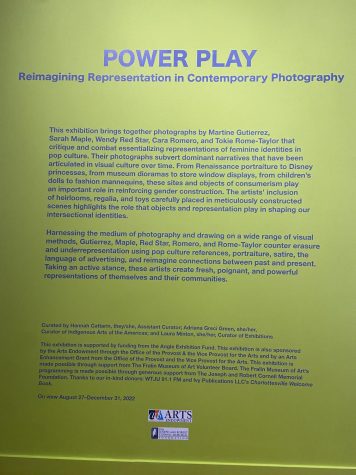 A description of the exhibit