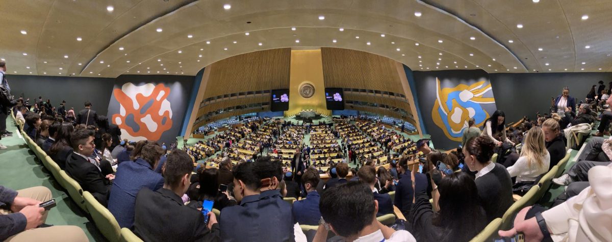 NHSMUN closing ceremonies held at the United Nations in New York City | Photo courtesy of Rorie Adamson