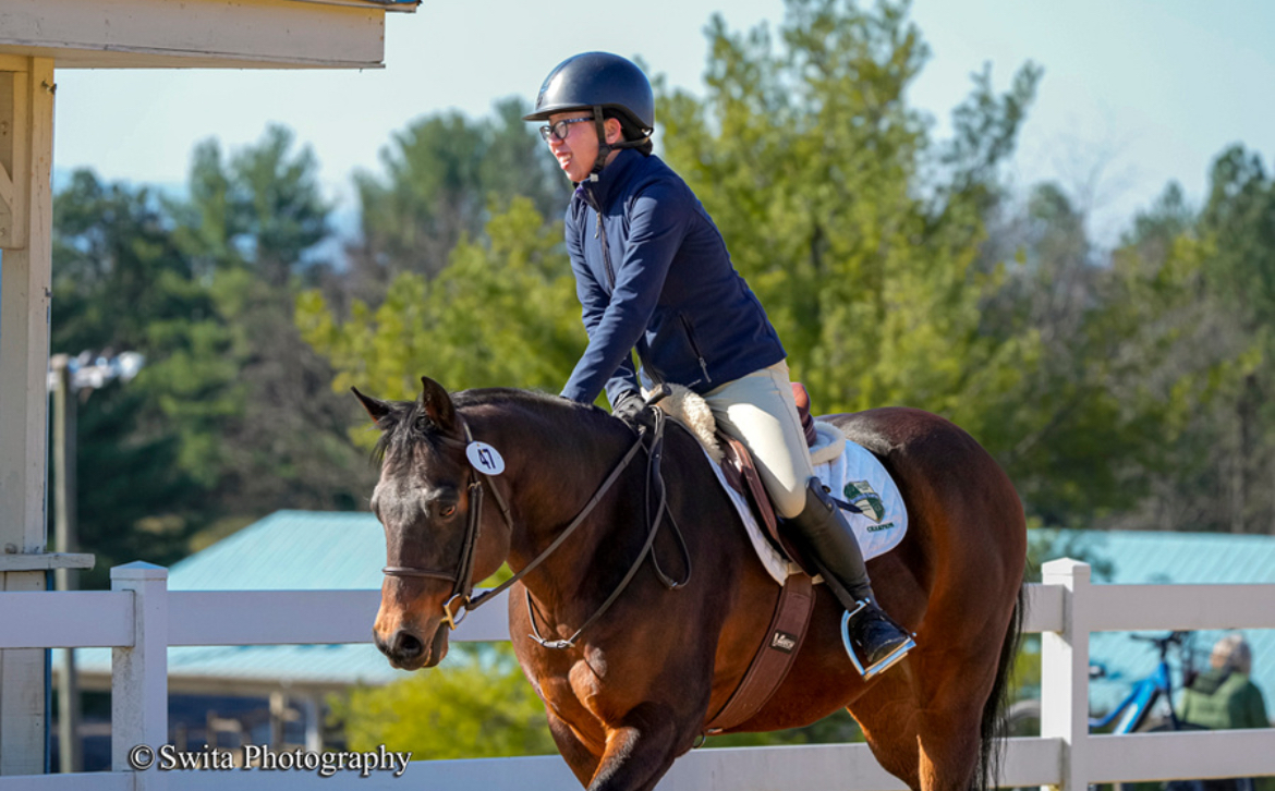 Leia & Cody at the Virginia Horse Center Starter Trials in March 2024