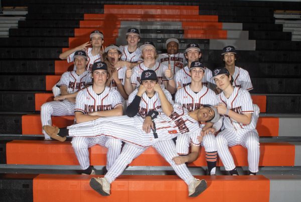 CHS baseball Team on Media Day