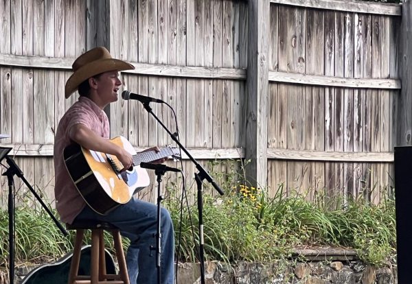 David performing at Fry's Spring Beach Club