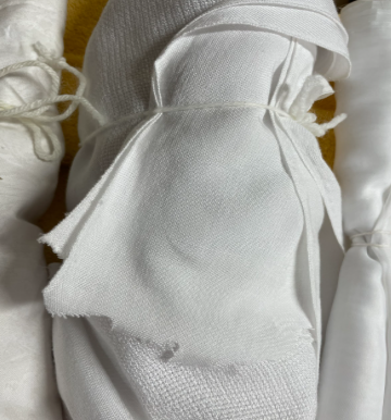 Esme's fabric selections.